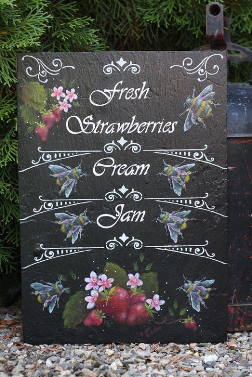 Fresh Strawberries &amp; Cream! S16-1R