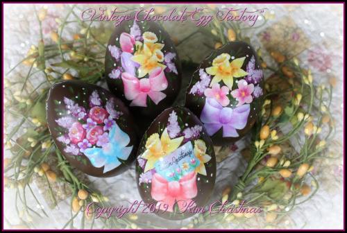 Vintage Chocolate Egg Factory! Sp19-4EP