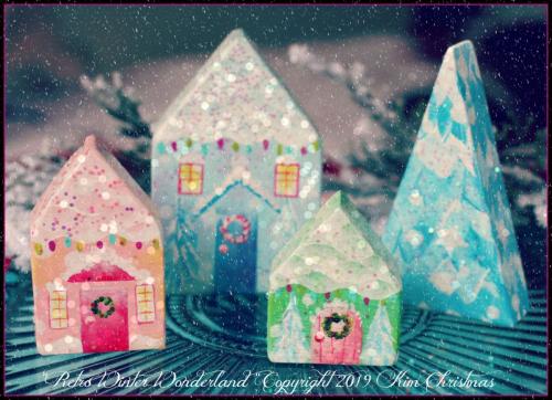 Retro Winter Wonderland W19-6Wood