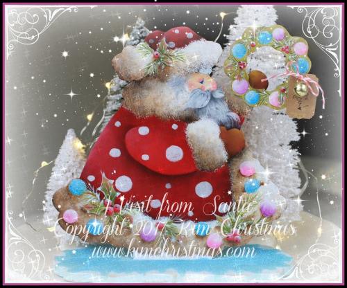 A Visit From Santa! W17-5Wood