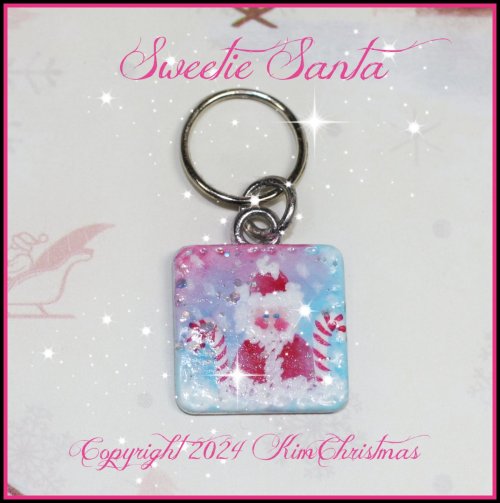 Sweetie Santa! Hand painted
